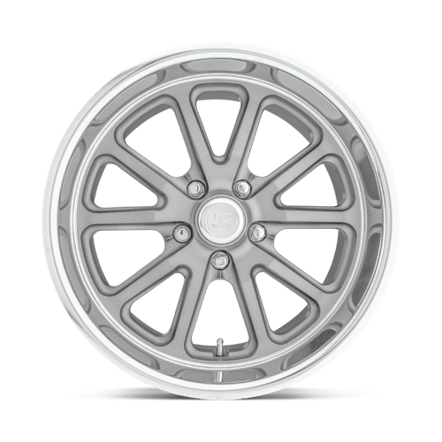 US Mags U111 Rambler Matte Gunmetal Machined 1-Piece Wheels