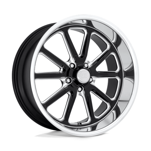 US Mags U117 Rambler Gloss Black Milled 1-Piece Wheels