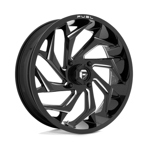 Fuel Reaction D753 Black Milled UTV Rims