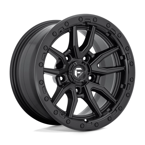 Fuel D679 Rebel Matte Black 1-Piece Wheels