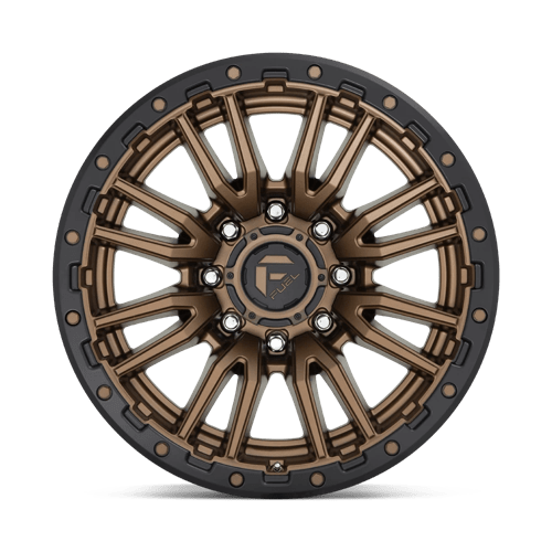 Fuel D681 Rebel Matte Bronze Black Bead Ring 1-Piece Wheels