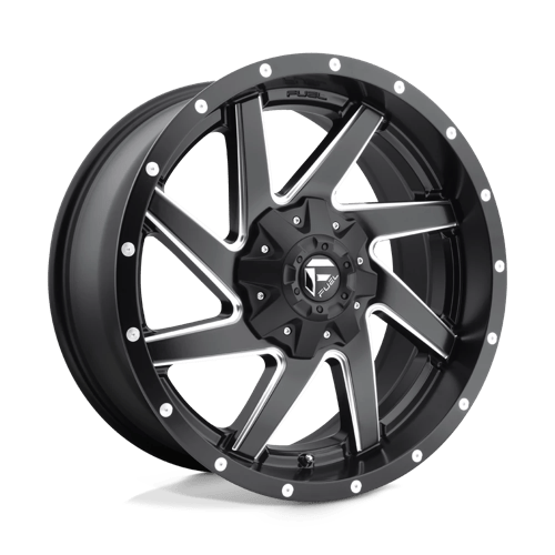 Fuel D594 Renegade Matte Black Milled 1-Piece Wheels