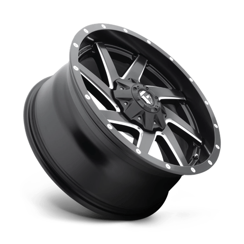 Fuel D594 Renegade Matte Black Milled 1-Piece Wheels