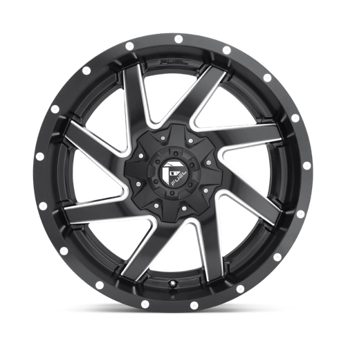 Fuel D594 Renegade Matte Black Milled 1-Piece Wheels