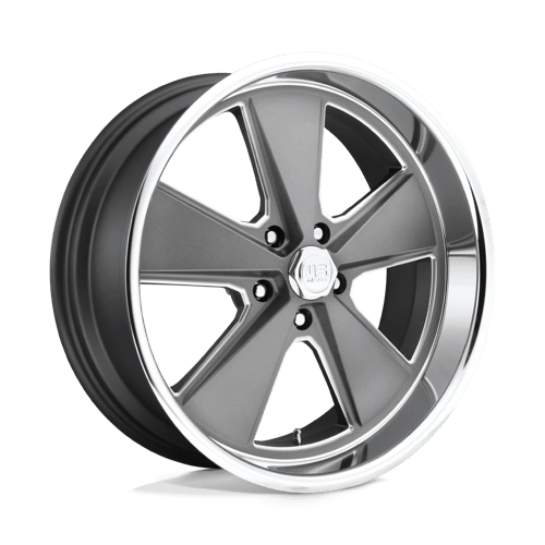 US Mags U120 Roadster Matte Gunmetal Machined 1-Piece Wheels