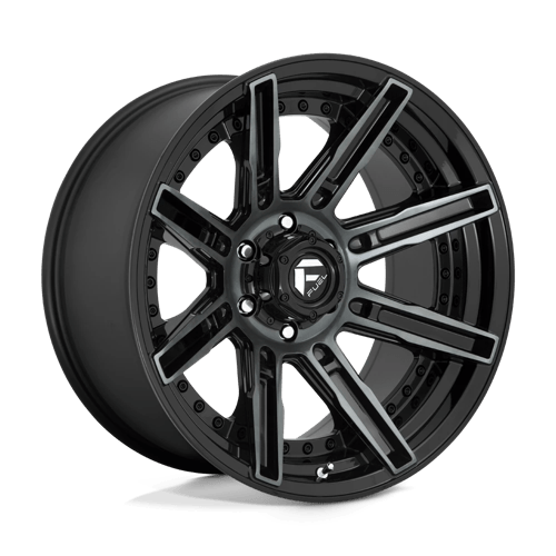 Fuel D708 Rogue Gloss Machined Double Dark Tint 1-Piece Wheels