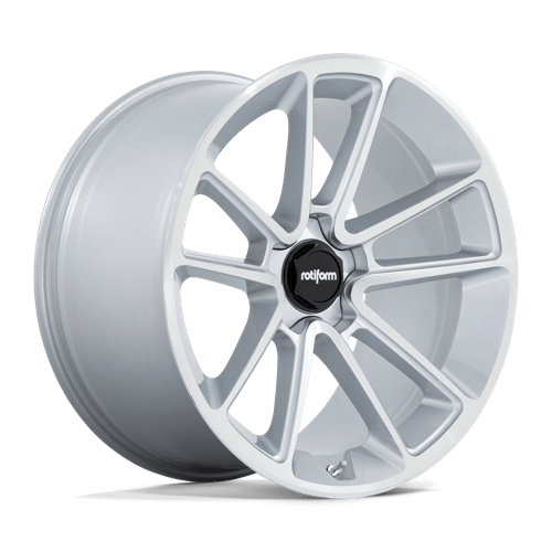 Rotiform R192 BTL Gloss Silver With Machined Face 1-Piece Wheels