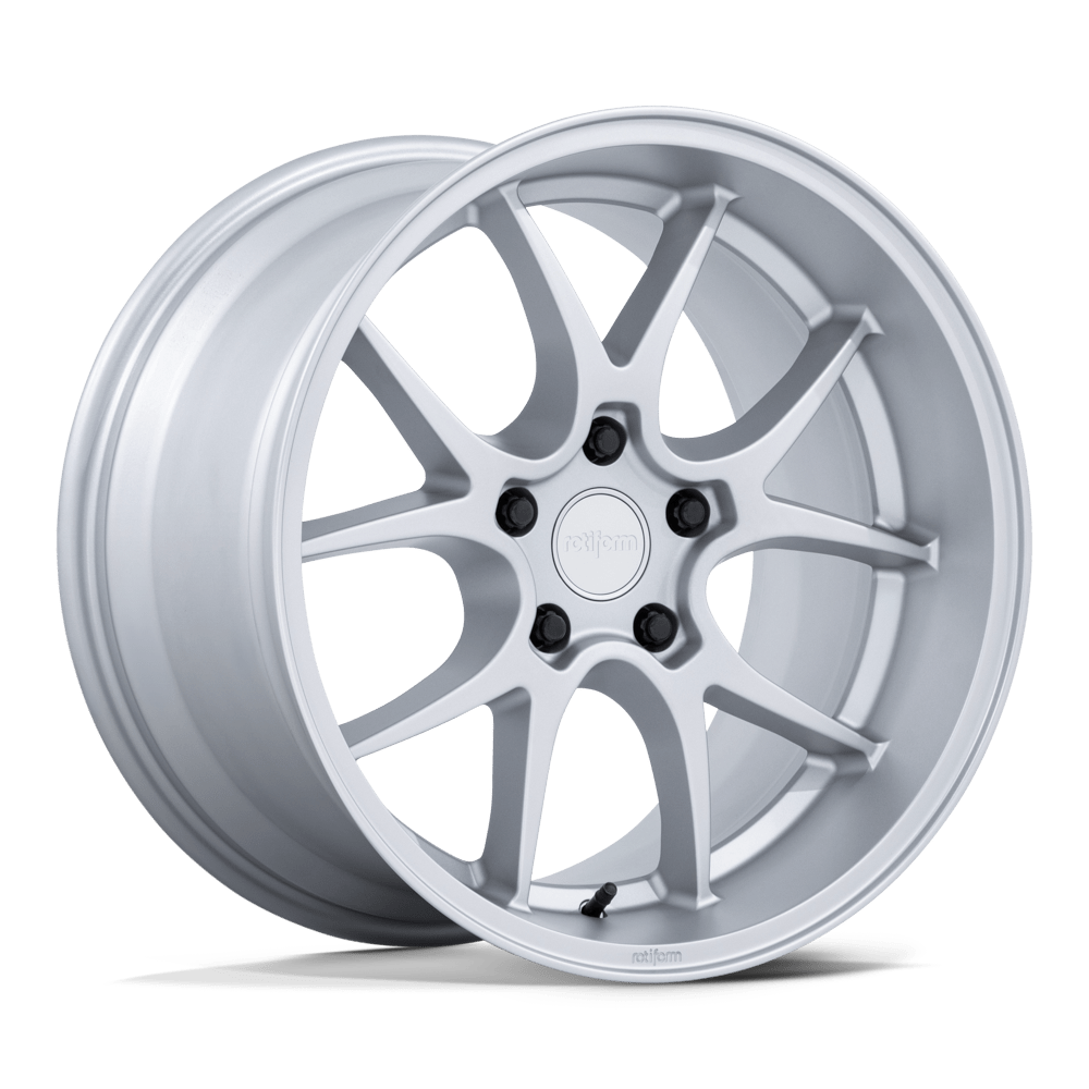 Rotiform RC207 LTN-J Matte Silver Wheels, Flow Formed, Aluminum