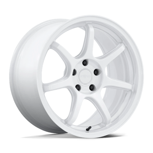 Rotiform RC208 BPU Gloss White Wheels, Flow Formed, Aluminum