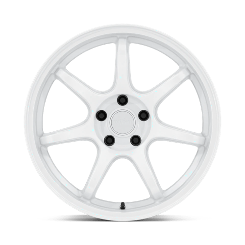 Rotiform RC208 BPU Gloss White Wheels, Flow Formed, Aluminum