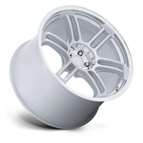 Rotiform RC209 RPS Matte Silver with Diamond Cut Lip Wheels, Flow Formed, Aluminum