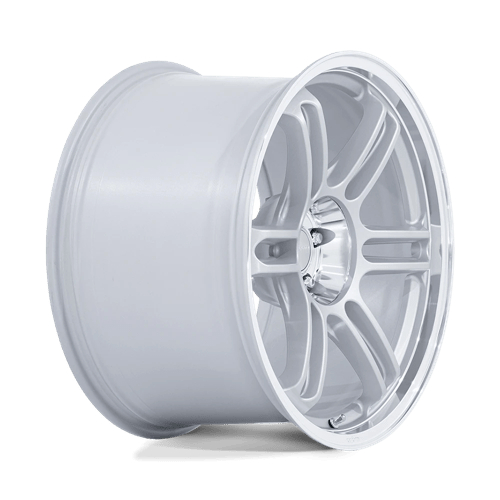 Rotiform RC209 RPS Matte Silver with Diamond Cut Lip Wheels, Flow Formed, Aluminum