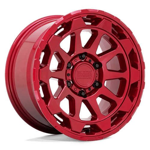 Black Rhino Rotor Candy Red Wheels