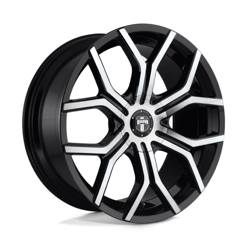 DUB S209 Royalty Gloss Machined Double Dark Tint 1-Piece Wheels