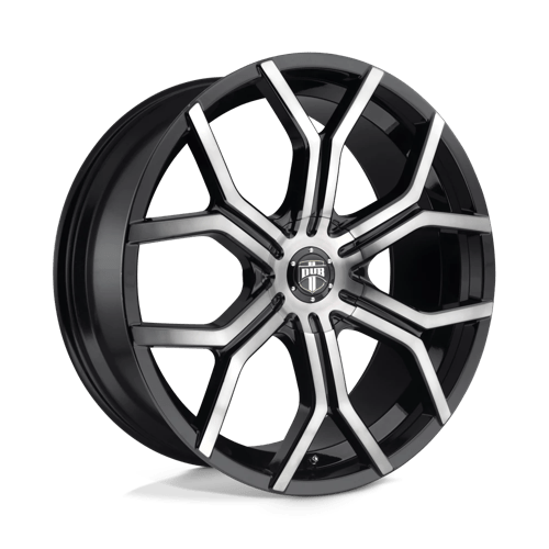 DUB S209 Royalty Gloss Machined Double Dark Tint 1-Piece Wheels