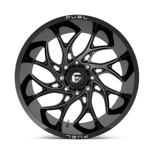 Fuel D741 Runner Gloss Black Milled 1-Piece Wheels