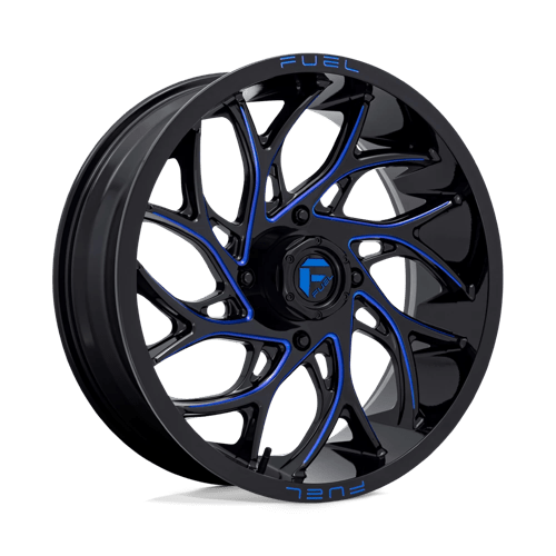 Fuel Runner D778 Blue Milled UTV Rims