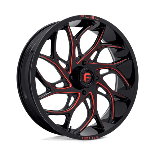 Fuel Runner D779 Red Milled UTV Rims