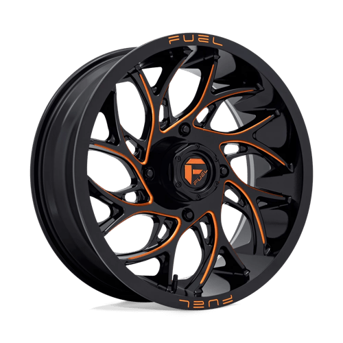 Fuel Runner D780 Orange Milled UTV Rims