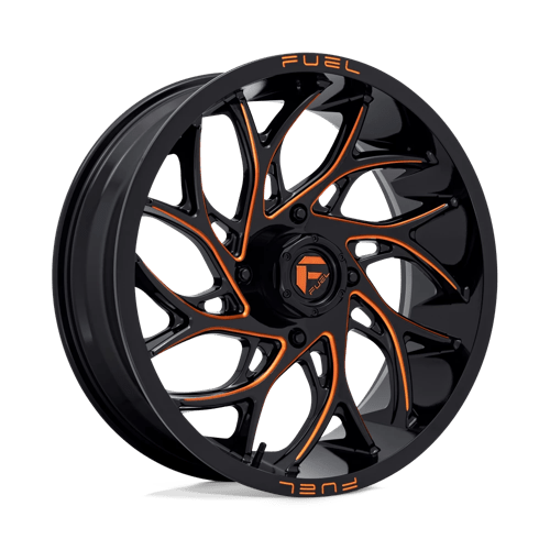 Fuel Runner D780 Orange Milled UTV Rims