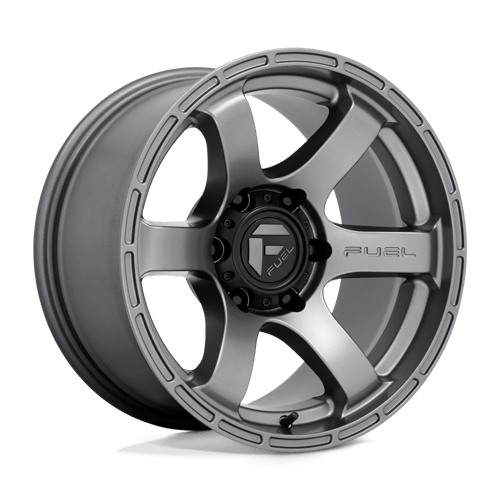 Fuel D767 Rush Matte Gun Metal 1-Piece Wheels