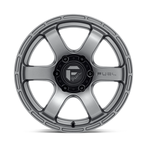 Fuel D767 Rush Matte Gunmetal 1-Piece Wheels