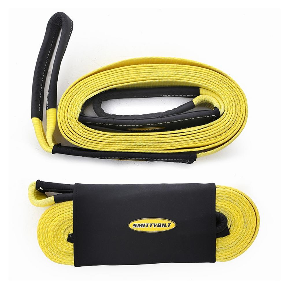 Smittybilt Universal Recovery Strap, 3" x 30", 30K lb Rating, CC330