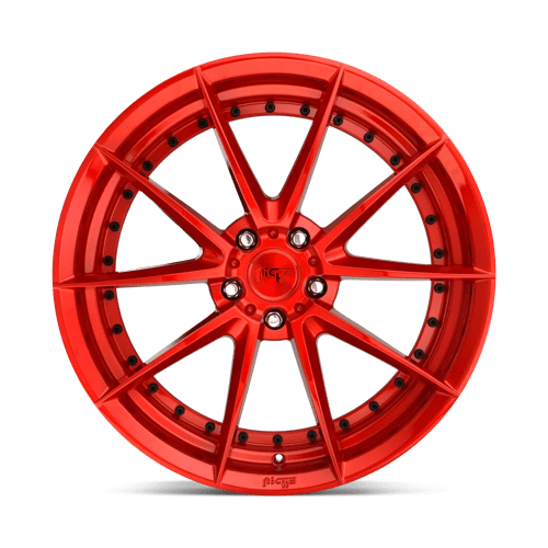 Niche M213 Sector Candy Red 1-Piece Wheels