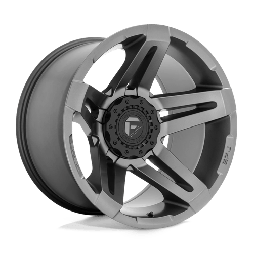 Fuel D764 SFJ Matte Gun Metal 1-Piece Wheels