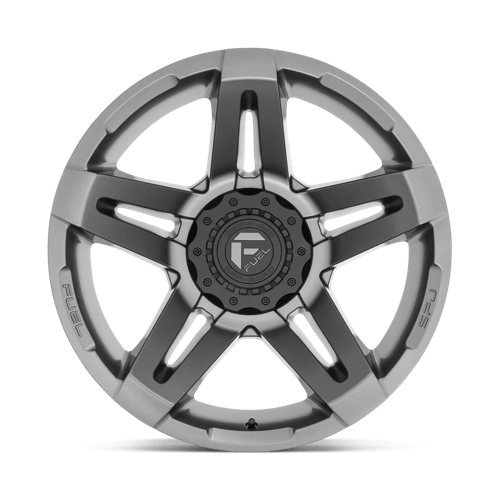 Fuel D764 SFJ Matte Gunmetal 1-Piece Wheels