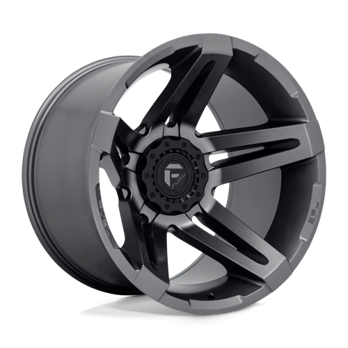 Fuel D764 SFJ Matte Gun Metal 1-Piece Wheels