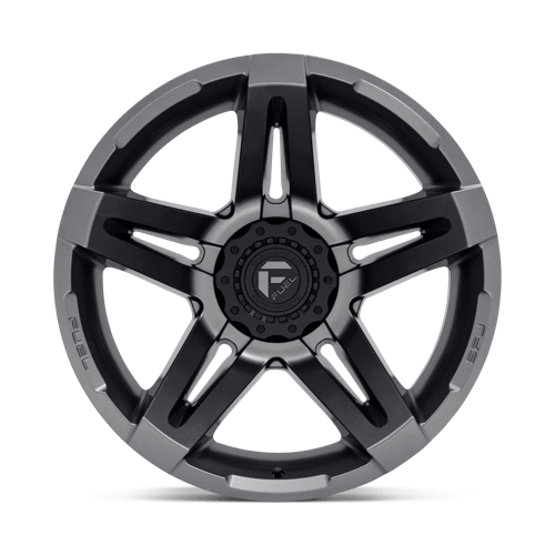 Fuel D764 SFJ Matte Gunmetal 1-Piece Wheels