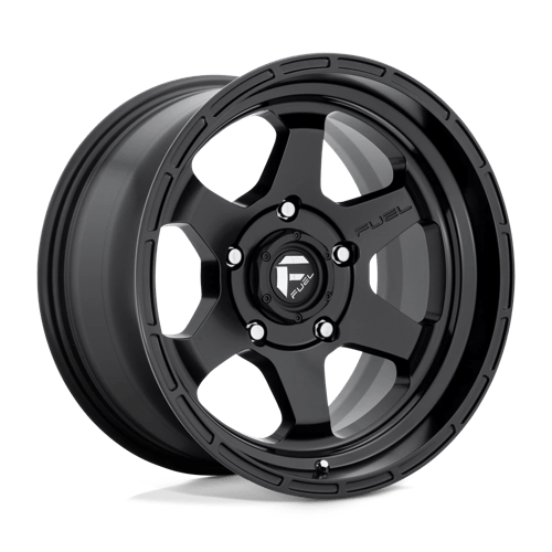 Fuel D664 Shok Matte Black 1-Piece Wheels