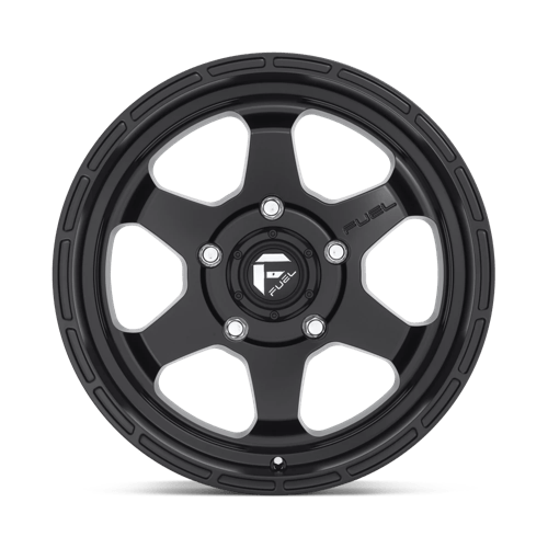 Fuel D664 Shok Matte Black 1-Piece Wheels