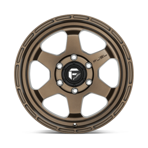 Fuel D666 Shok Matte Bronze 1-Piece Wheels