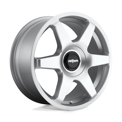 Rotiform R114 Six Gloss Silver 1-Piece Wheels