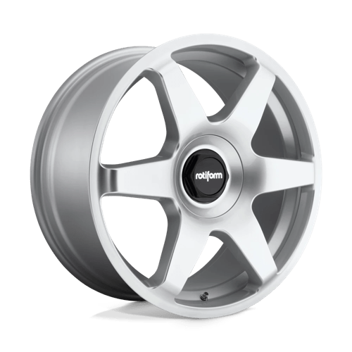 Rotiform R114 Six Gloss Silver 1-Piece Wheels