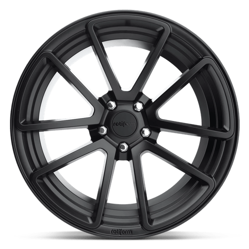 Rotiform R122 SPF Matte Black 1-Piece Wheels