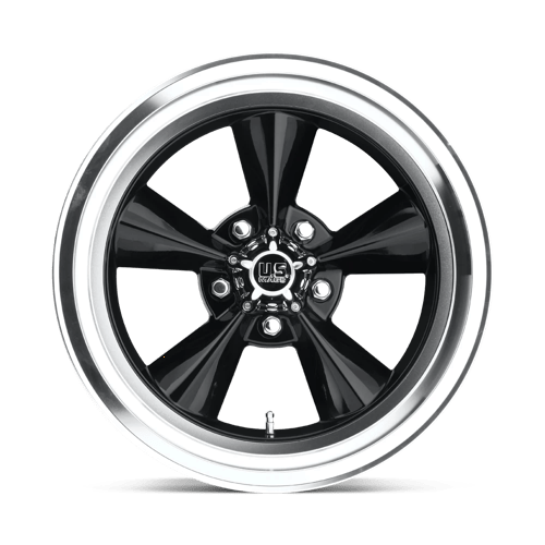 US Mags U107 Standard Gloss Black 1-Piece Wheels