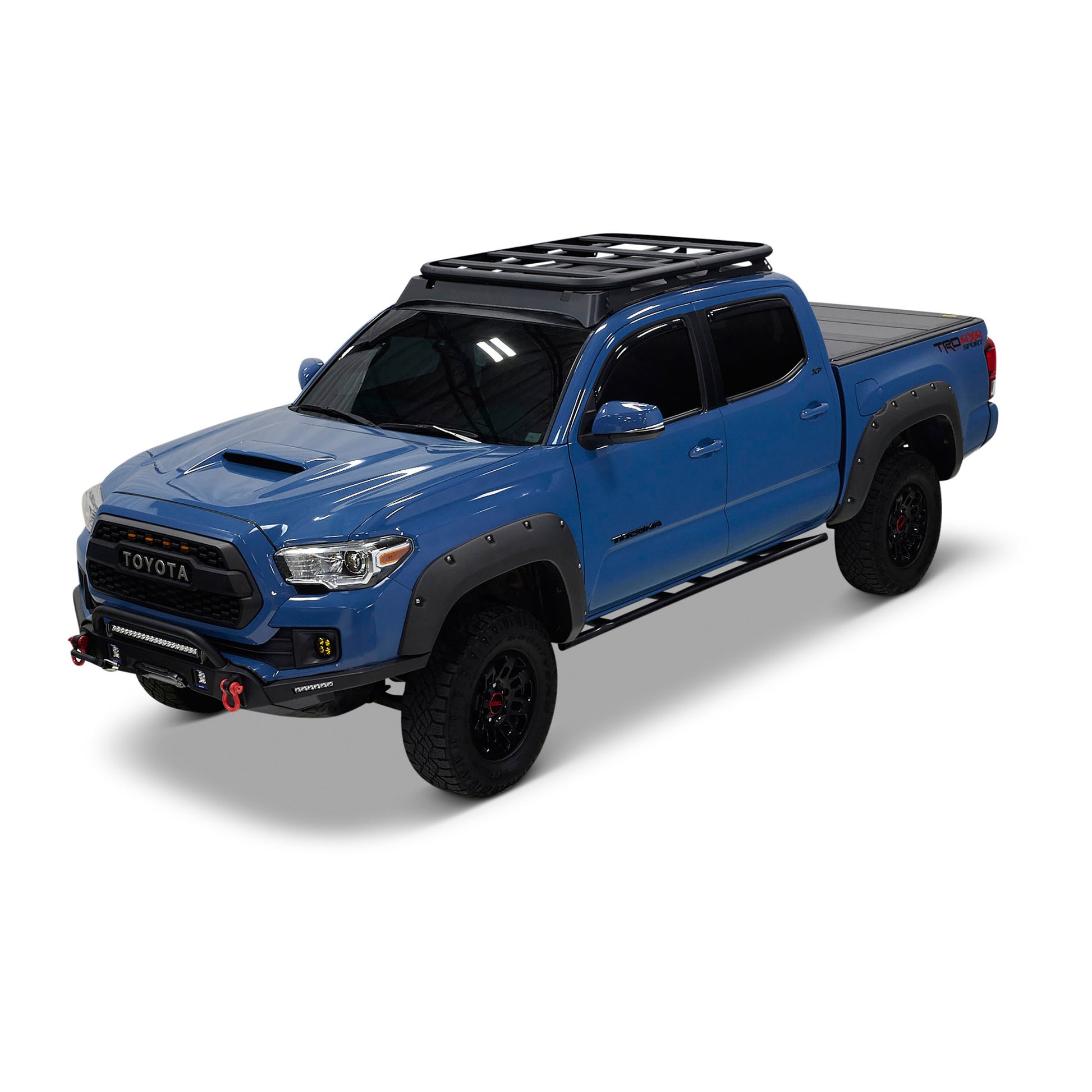 Smittybilt 2016-2023 Toyota Tacoma Defender Platform Rack Kit, TACORACK1