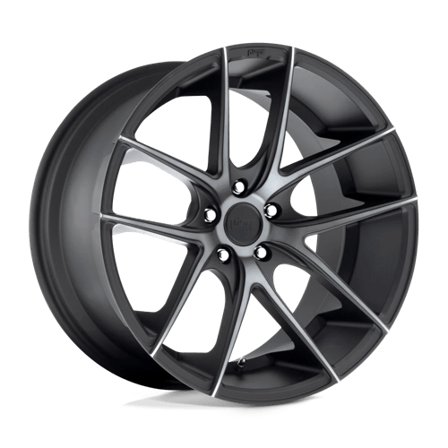 Niche M130 Targa Matte Black Double Dark Tint 1-Piece Wheels