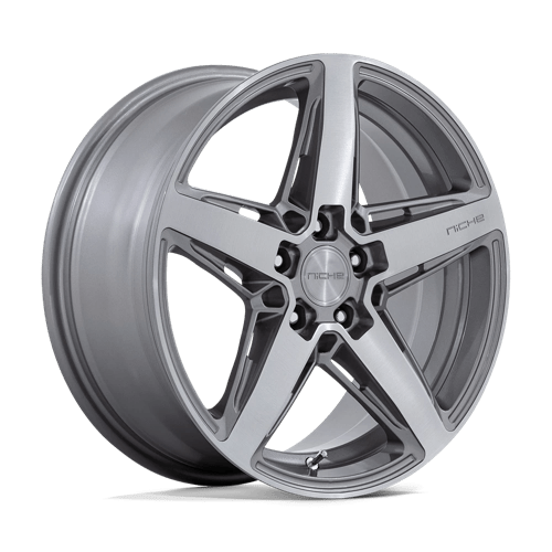 Niche M270 Teramo Anthracite Brushed Face Tint Clear 1-Piece Wheels