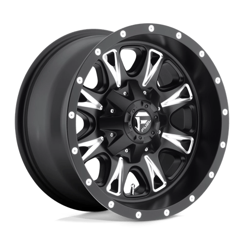 Fuel D513 Throttle Matte Black Milled 1-Piece Wheels