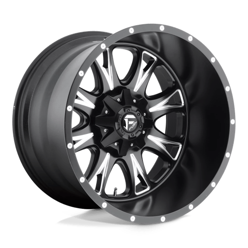 Fuel D513 Throttle Matte Black Milled 1-Piece Wheels