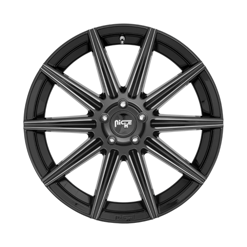 Niche M243 Tifosi Gloss Black Milled 1-Piece Wheels