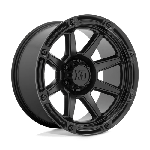 KMC XD863 Satin Black Wheels