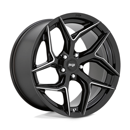 Niche M266 Torsion Gloss Black Milled 1-Piece Wheels