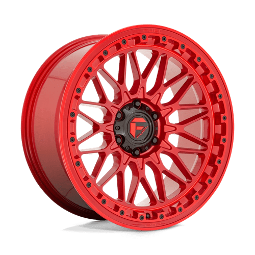 Fuel D758 Trigger Candy Red 1-Piece Wheels