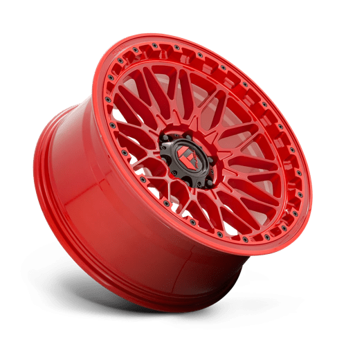 Fuel D758 Trigger Candy Red 1-Piece Wheels