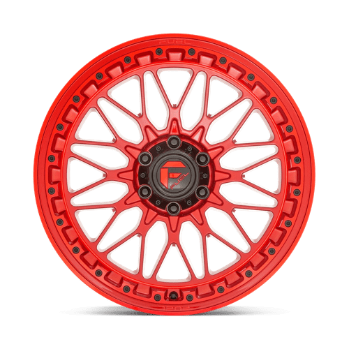 Fuel D758 Trigger Candy Red 1-Piece Wheels